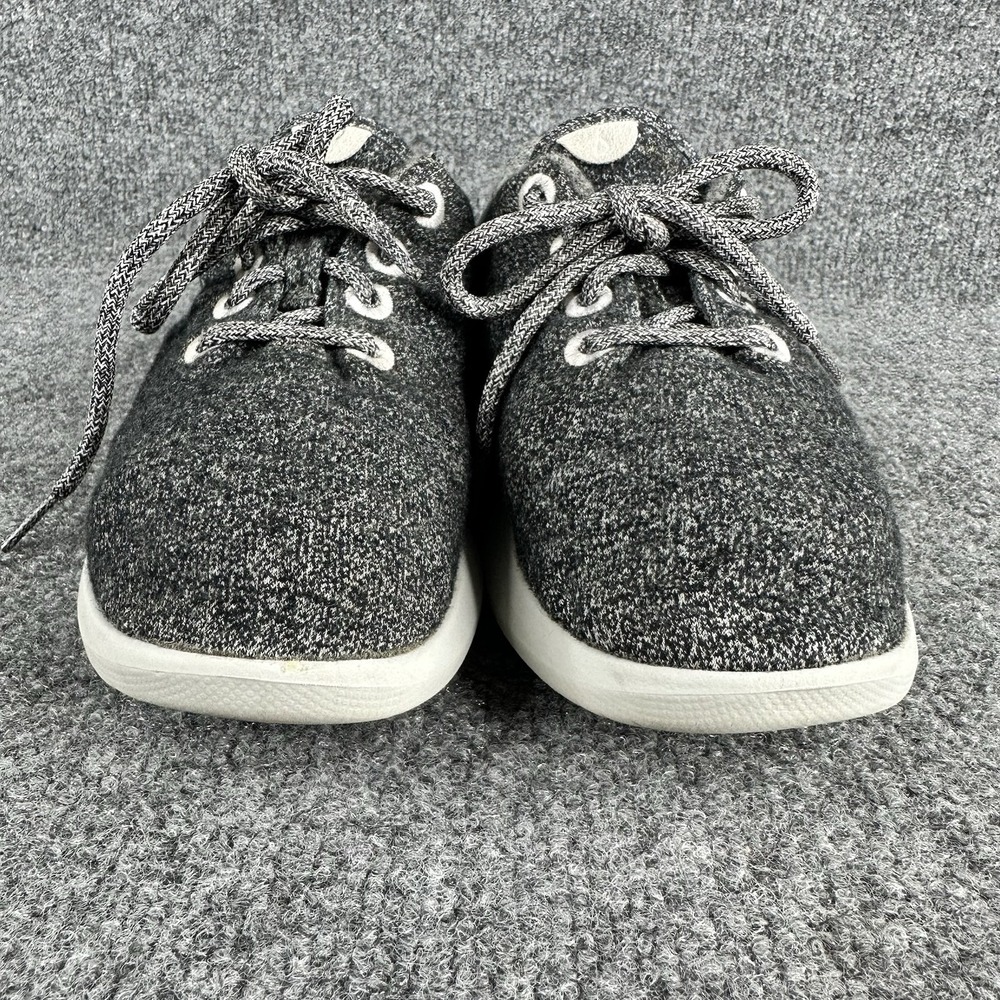 Allbirds Wool Runners Womens Size 8 Gray White Athletic Walking Shoes Sneakers